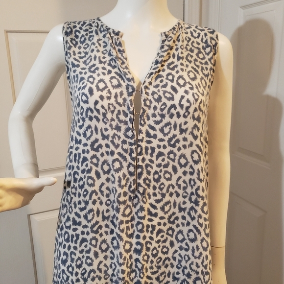 Emerson fry sleeveless leopard caftan size XS-SMALL - Picture 3 of 9